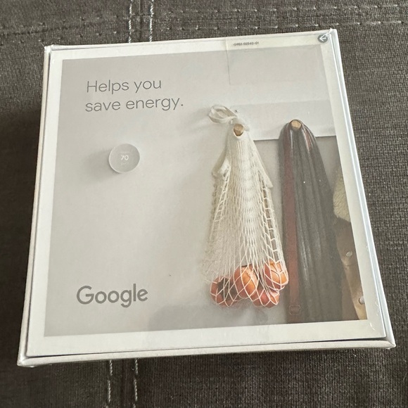 GOOGLE NEST THERMOSTAT PROGRAMMABLE SMART THERMOSTAT GA01334-US NEW SEALED - Picture 3 of 3